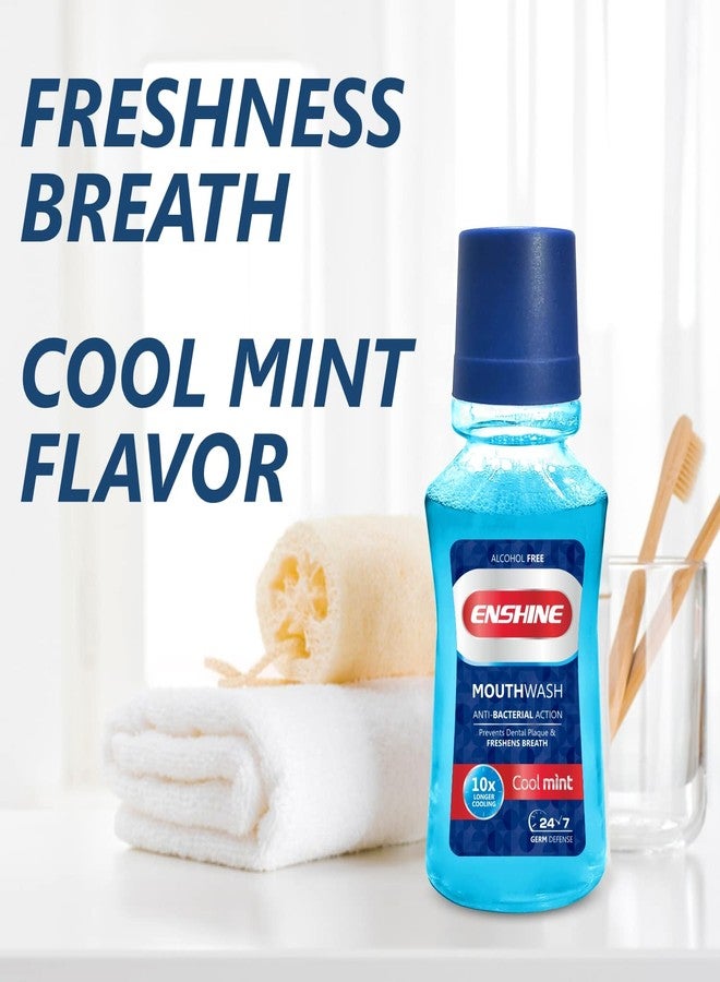 Enshine Oral Care Combo Pack of 4 - Enshine Sensitive Anti-Cavity Toothpaste (100g) |Cool Mint Mouthwash (150ml) and Advance Toothbrush (2 pcs) |Helps to Make Teeth Healthy and Remove Bad Breath - Image 2